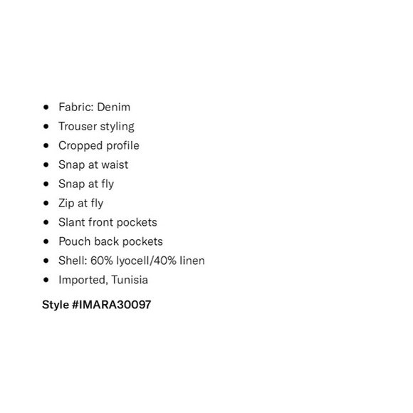 Isabel Marant Etoile // Lago Trousers Ecru NWOT🌛 - Picture 9 of 16